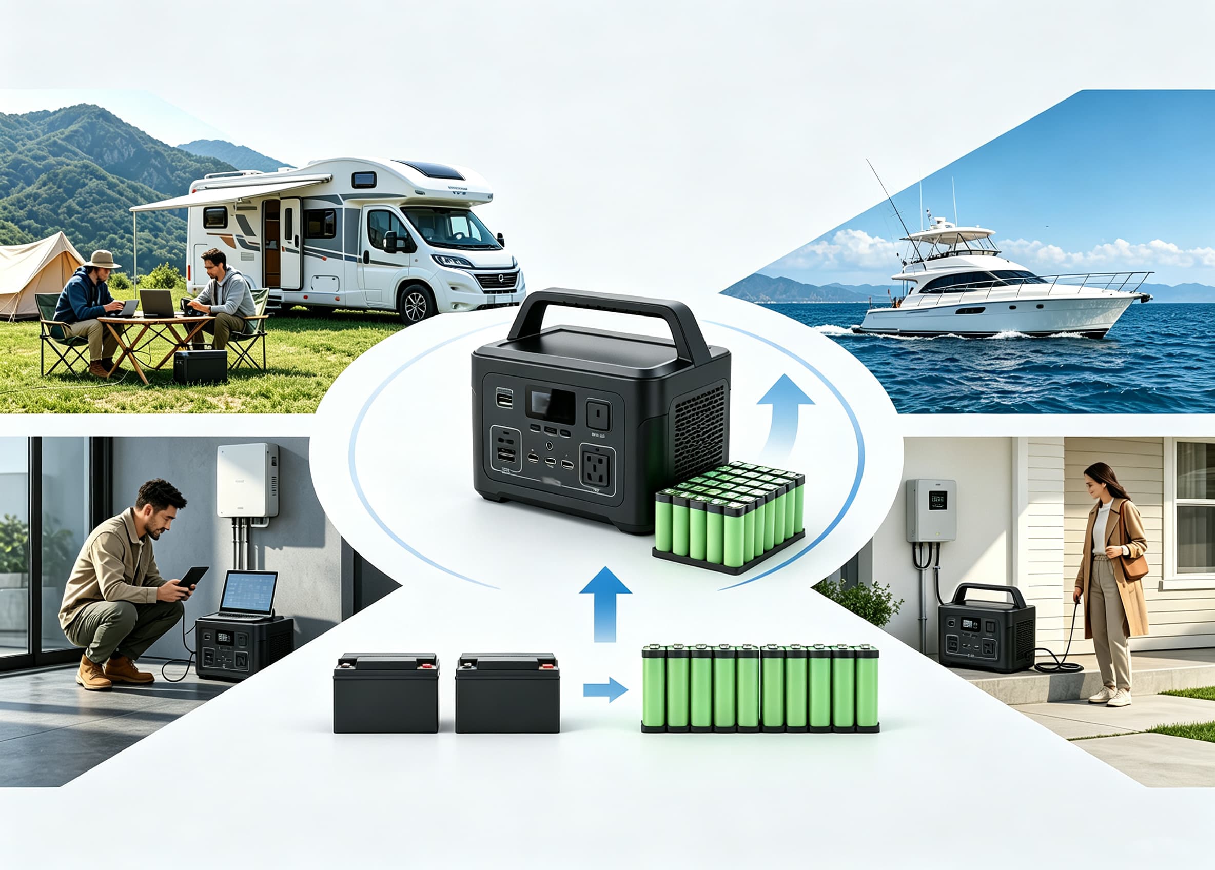 LiFePO4 Battery Applications: Portable Power, RV, Marine, Backup and Lead-Acid Conversion Guide LiFePO4 Battery Applications: Portable Power, RV, Marine, Backup and Lead-Acid Conversion Guide